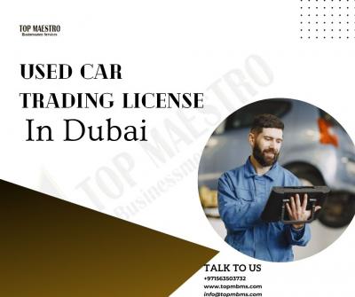 Used a Car Trading License in Dubai #0563503402