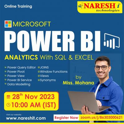 Powerbi online training course in nareshit - 8179191999