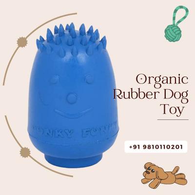 Premium Organic Rubber Dog Toy - Call +91 9810110201!