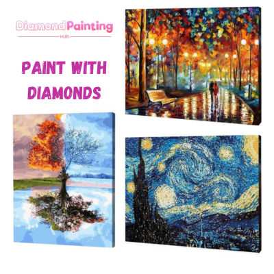 Elevate Your Crafting Experience with Our Premium Paint with Diamonds Sets!