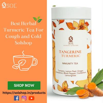 Best Herbal Turmeric Tea For Cough and Cold– Solshop - Delhi Other