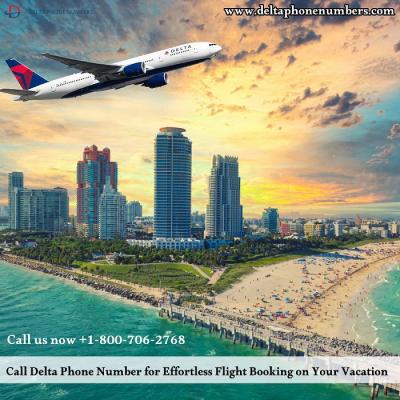 Call Delta Phone Number for Effortless Flight Booking on Your Vacation - Chicago Other