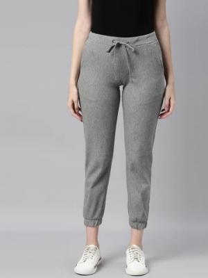 Elevate Your Style with Our Trendy Grey Joggers for Women - Chennai Clothing