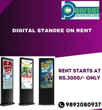 Digital Standee On Rent For Events Starts At Rs.3000/- Only In Mumbai