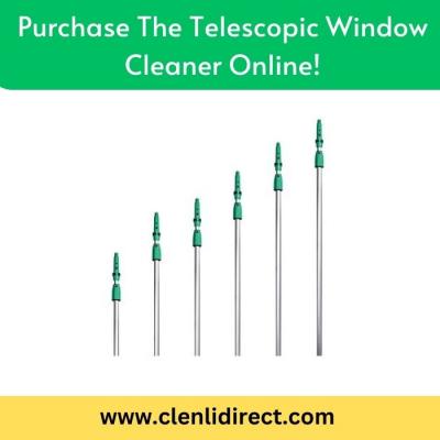  Purchase The Telescopic Window Cleaner Online!