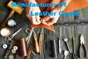 Manufacturer Of Leather Goods - Other Other