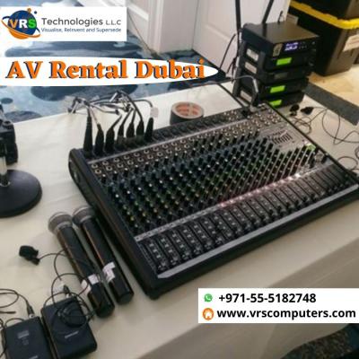 The Event Accessories Needs of AV Rental Dubai Are Fulfilled - Dubai Computer