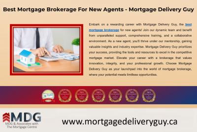 Best Mortgage Brokerage For New Agents - Mortgage Delivery Guy - Mississauga Professional Services