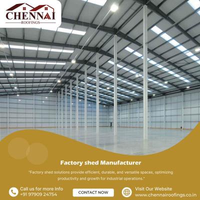 Factory Industrial Shed- Chennairoofings