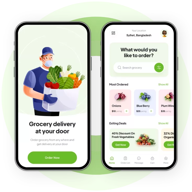 Grocery Delivery App Development Services