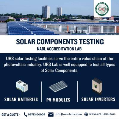 Solar Components Testing Labs in Surat - Surat Other