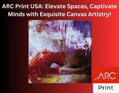 ARC Print USA: Elevate Spaces, Captivate Minds with Exquisite Canvas Artistry! - Other Art, Collectibles