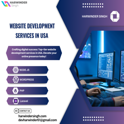 Website Development Services in USA - Chandigarh Other
