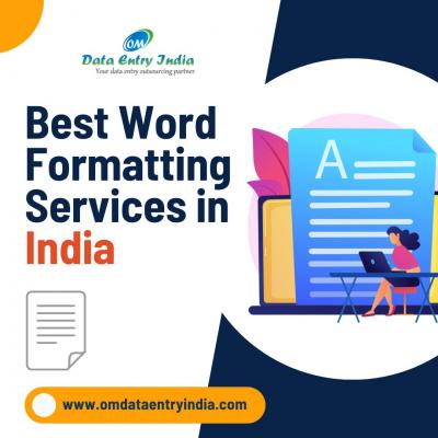 Best Word Formatting Services in India