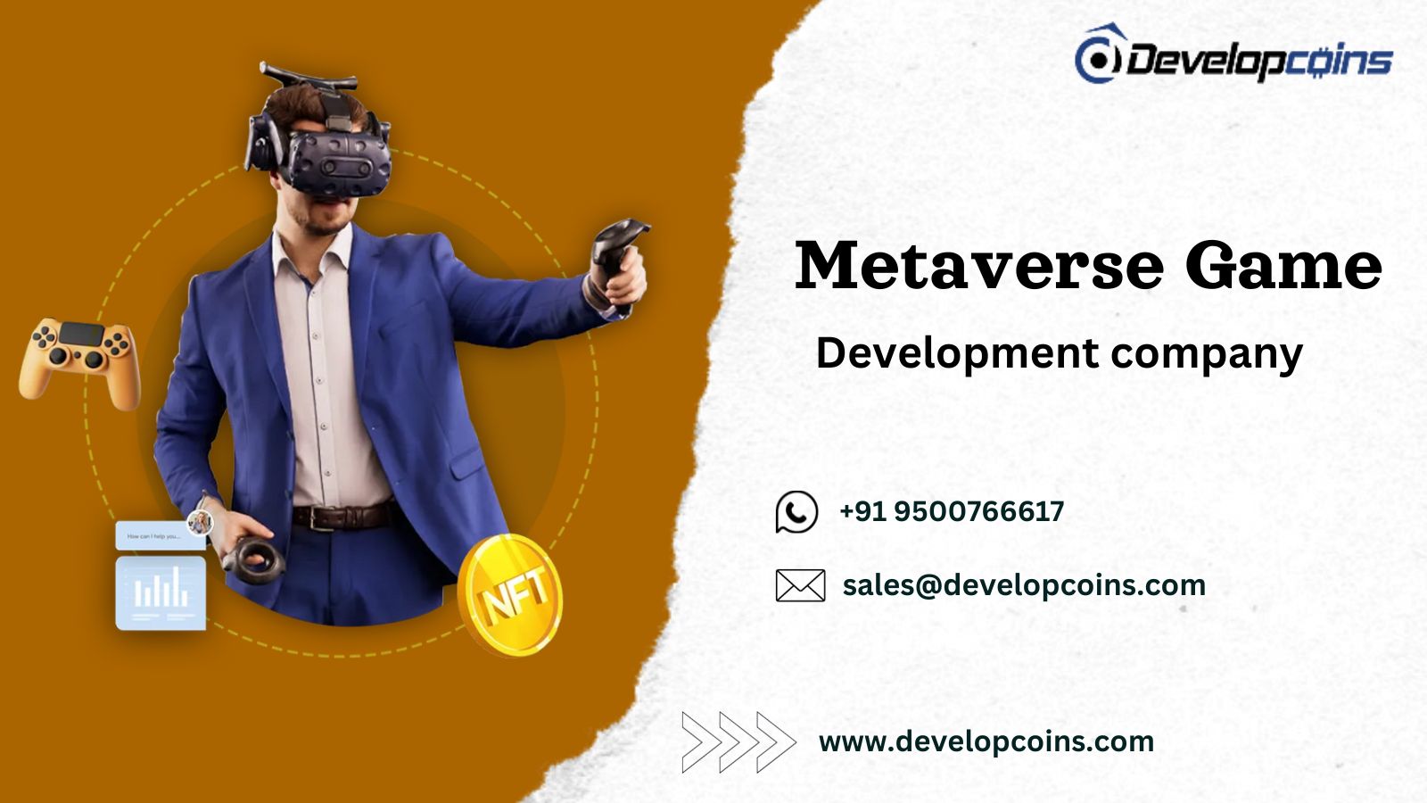 Elevate Your Metaverse Gaming Experience with experts at  DevelopCoins 