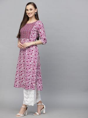 Flaunt Your Feminine Elegance –Straight Kurtas  - Jaipur Clothing