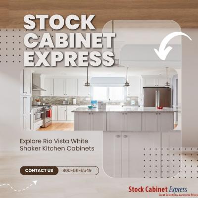 Elevate Your Kitchen with Rio Vista White Shaker Cabinets		 - New York Home Appliances