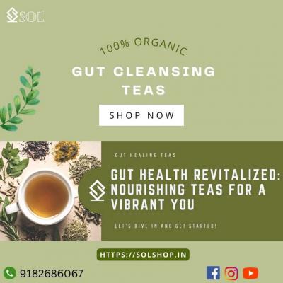 Gut-Cleansing Teas - Nourishing Teas for a Vibrant You -Solshop - Delhi Other