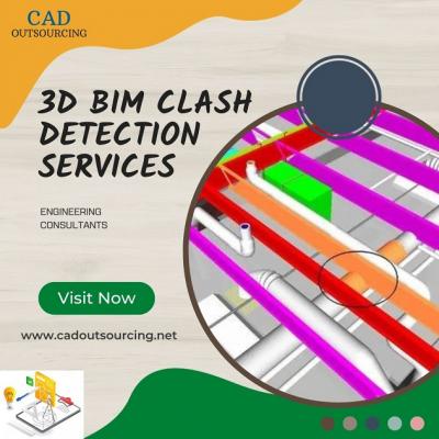 3D BIM Clash Detection Services  - CAD Outsourcing Company - Other Professional Services