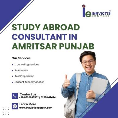 Discover the best study abroad consultant in Amritsar, Punjab.