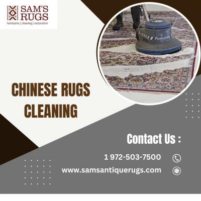 Expert Chinese Rug Cleaning in Dallas -  Sam's Oriental Rugs.