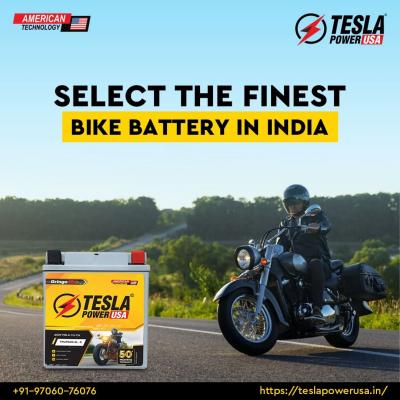 Select The Finest Bike Battery in India - Tesla Power USA - Gurgaon Other