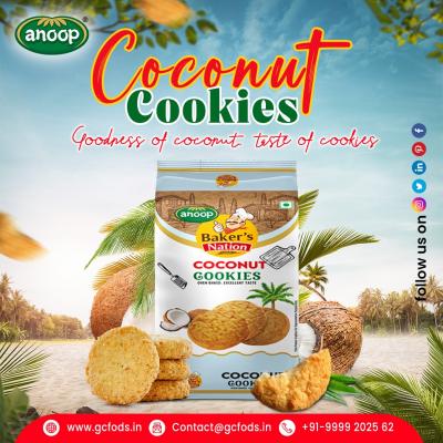 Buy Healthy Coconut Cookies Online in Noida-GC Foods