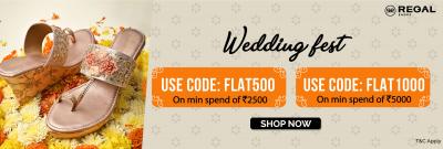 Get Discount on Women Wedding Footwear at Regal Shoes  - Delhi Clothing
