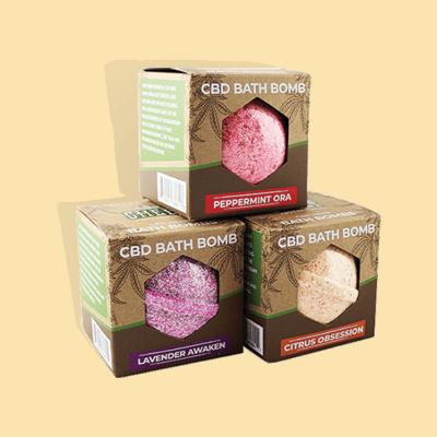 CBD Bath Bomb Boxes