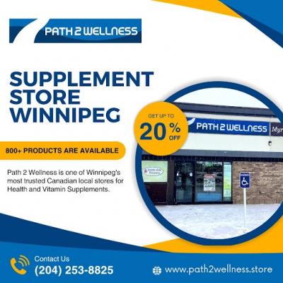 Nutrition store near me - Winnipeg Health, Personal Trainer