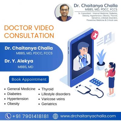 Doctor Video Consultation in Hyderabad Gachibowli - Hyderabad Health, Personal Trainer