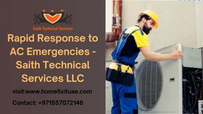 AC Fix - Saith Technical Services LLC, Where Excellence Meets Efficiency - Dubai Maintenance, Repair