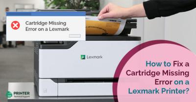 Cartridge Missing Error on a Lexmark Printer - New York Other