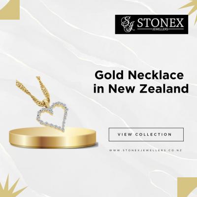 Designer Gold Necklaces for Women at Stonex Jewellers, Your Local New Zealand Store - Auckland Jewellery