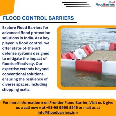 Flood Control Barriers | Flood Defence in India – Frontier Flood Barriers - Delhi Industrial Machineries