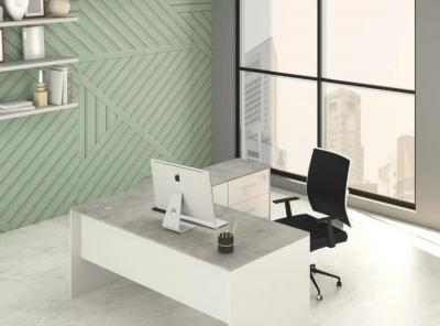 Buy Cooper L-Shape Executive Desk with Storage Online - Iconic Office