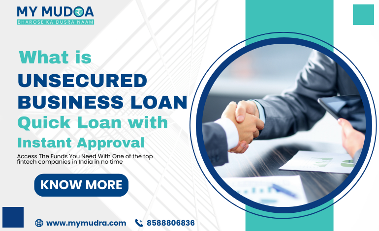 What is Unsecured Business Loan - Delhi Loans