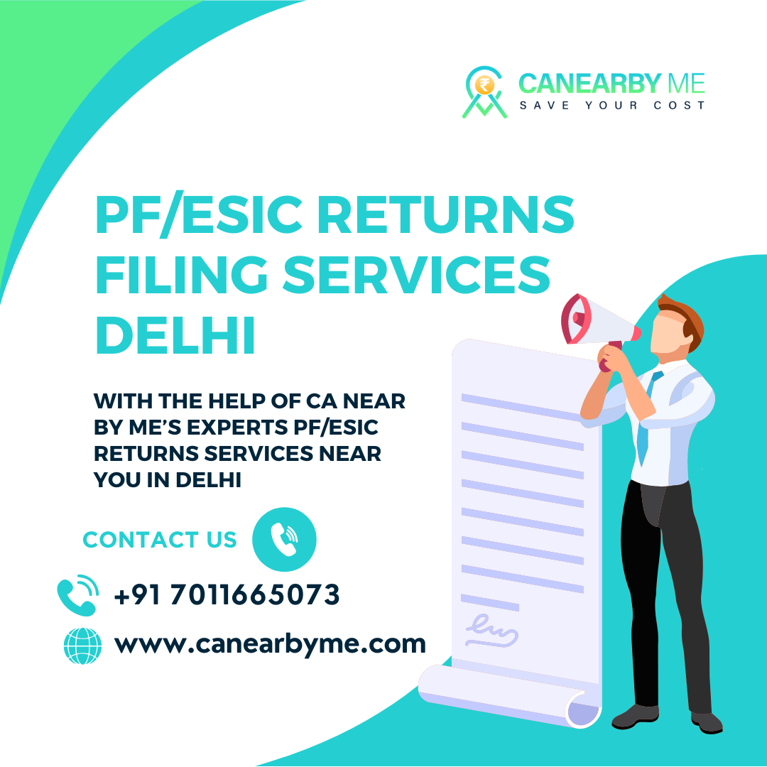 7011665073 | PF/ESIC Returns Filing Services Delhi