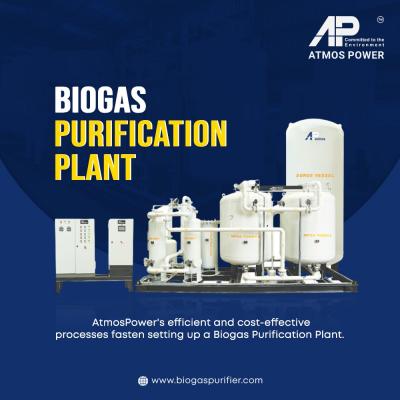 Biogas Purification Plant Installation in India