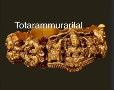 Gold Antique Jewellery Designs in Hyderabad - Totaram Murarilal 
