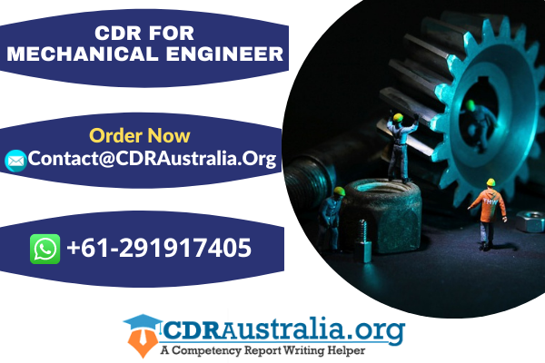 Get CDR For Mechanical Engineer (ANZSCO: 233512) By CDRAustralia.Org - Sydney Professional Services