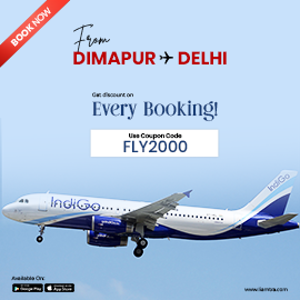 Book Dimapur to Delhi Flight - Get Upto Rs2000 OFF - Delhi Other