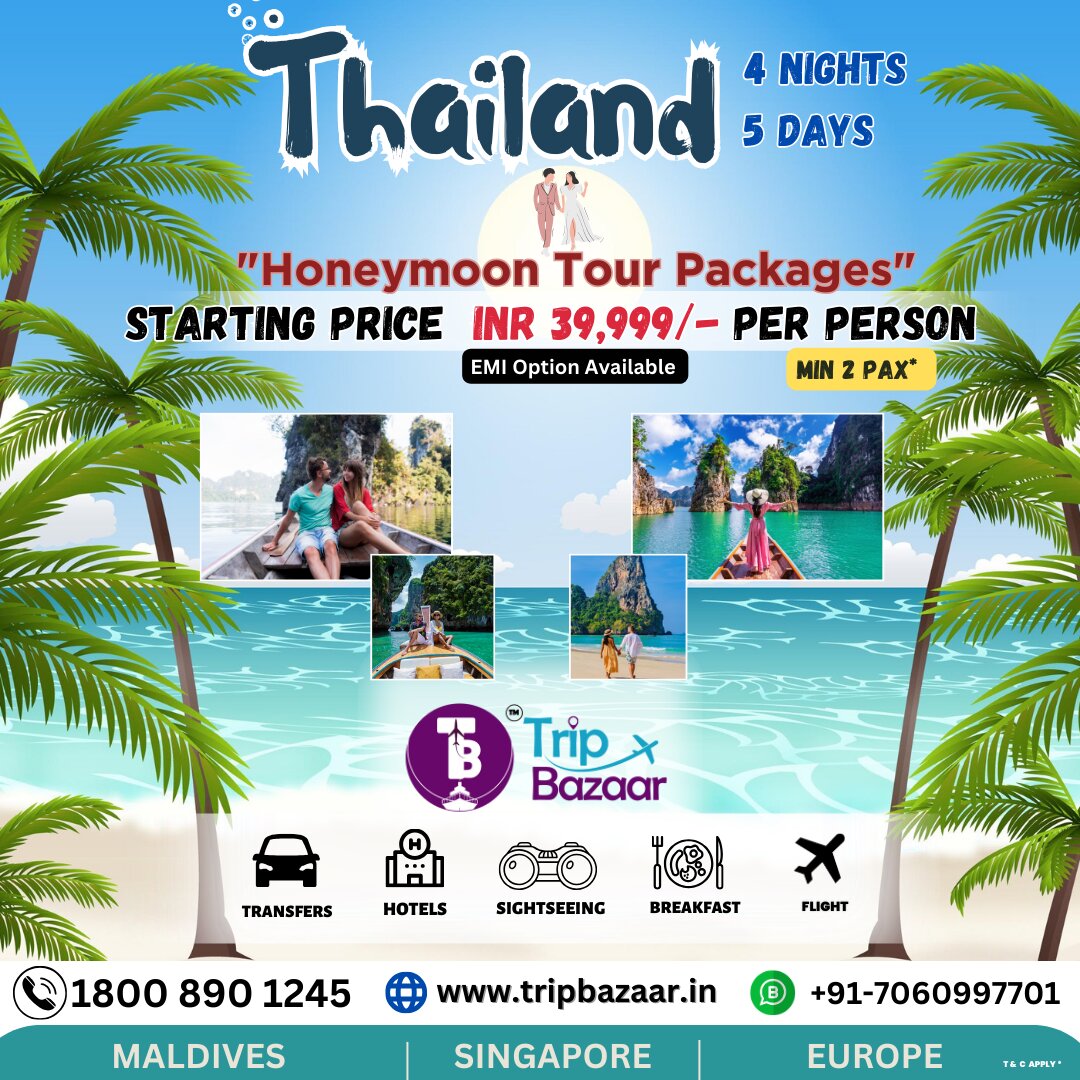 Best Thailand tour package - Dehradun Other