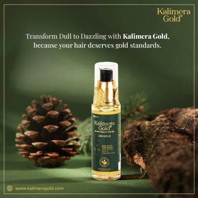 Revitalize Your Locks with Kalimera Gold Herbal Natural Hair Oil - Other Other