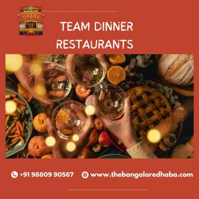 Team Dinner Restaurants Near Me - Bangalore Other