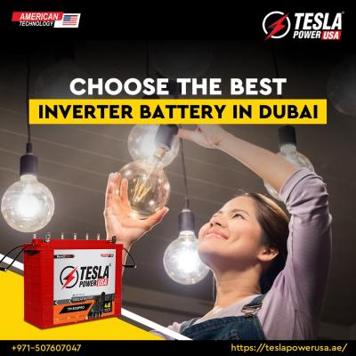 Choose the Best Inverter Battery in Dubai - Tesla Power USA