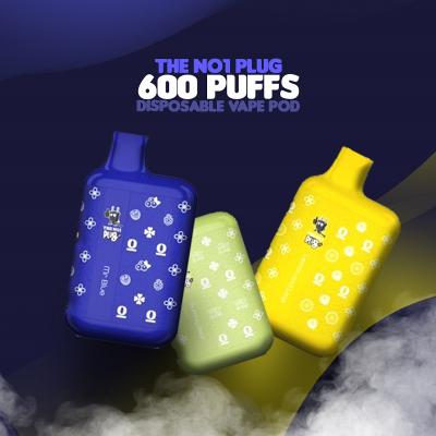 Convenience meets flavor with The No1 Plug 600 Puffs Disposable Vape Pod