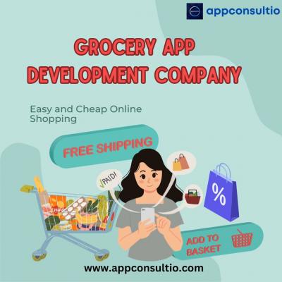 Grocery App Development Company in Pune, Mumbai | Appconsultio