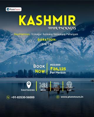 Explore Kashmir Tour Package with Pluto Tours