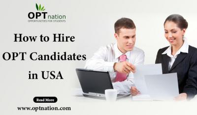 How to Hire OPT Candidates in USA - New York Professional Services
